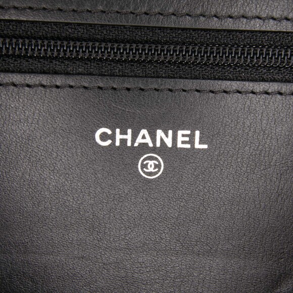 Chanel Boy Wallet On Chain Quilted #222009C27B - Picture 5 of 9